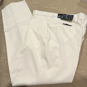 Ballin Men’s Comfort Eze Sz. 36 Men’s Dress Slacks in Winter Wht. Never Worn!